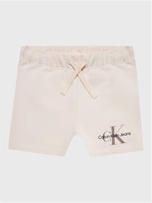 MONOGRAM LOGO SHORTS CALVIN KLEIN JEANS | IN0IN00061/PGB